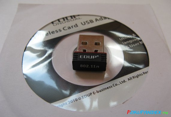 USB WiFi адаптер EDUP EP-N8508 802.11n