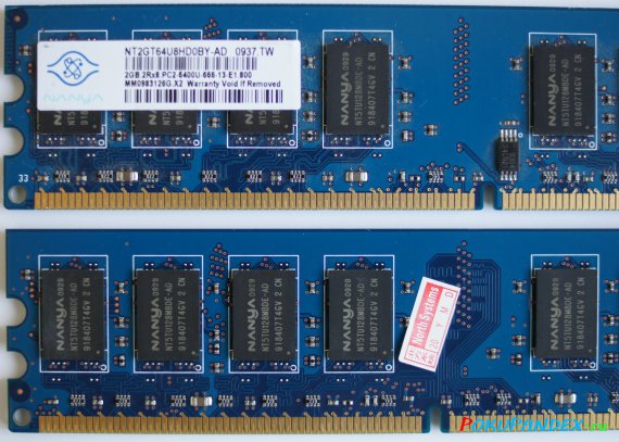Память Nanya 2GB DDR2 PC2-6400 800 MHz Low Density