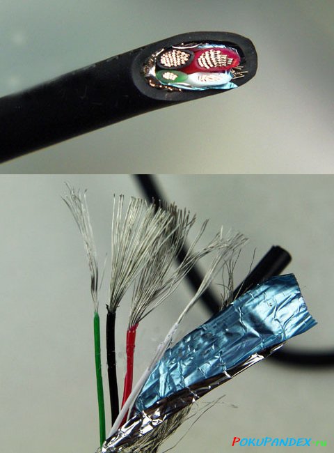 Сечение проводов зарядного кабеля LG, 20 AWG