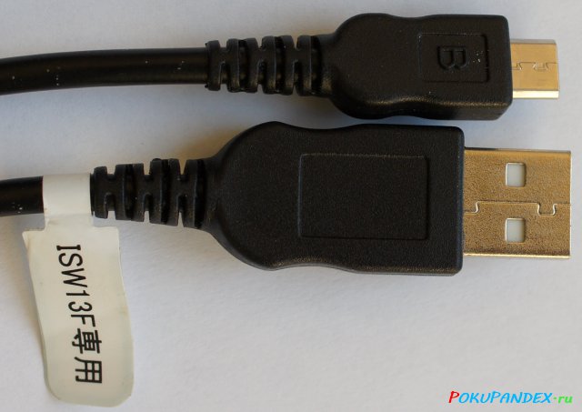 Разъемы micro-USB и USB кабеля Fujitsu 22AWG