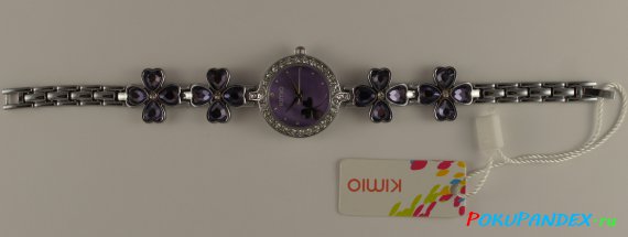 Женские часы KIMIO с листиками клевера
