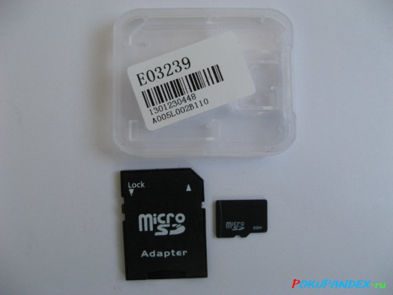 Noname карта памяти 8 Gb Micro SDHC и переходник