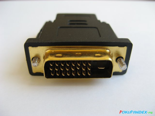 Адаптер HDMI - DVI-D (24+1) для подключения TV box к монитору