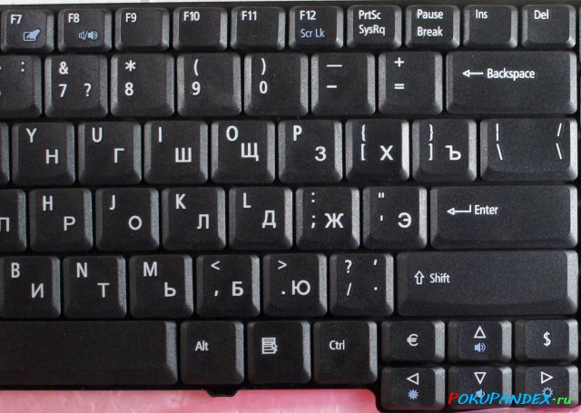 Клавиатура Acer eMachines с русскими буквами с AliExpress