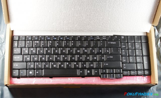 Клавиатура Клавиатура Acer eMachines E728 - упаковка