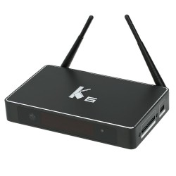 Tv Box K6: Amlogic S812 Quad core , 2G/16G, 2.4G/5G Wi-Fi, Bluetooth 4.0, SATA, 1000M LAN