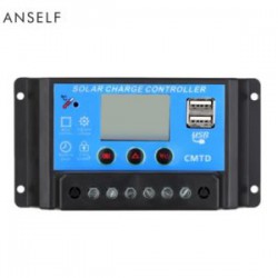 Мини-обзор контроллера Anself 20A 12V/24V для солнечных панелей
