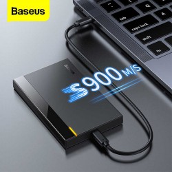 Внешний карман Baseus для 2,5” SSD/HDD SATA с подключением через Type C 3.1 Gen 2