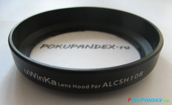 Бленда uWinKa - аналог Sony ALC-SH108 для зеркальных камер