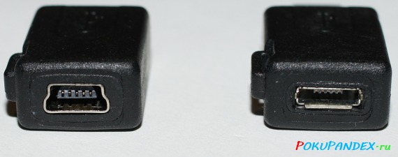 Переходники Micro USB to Mini USB
