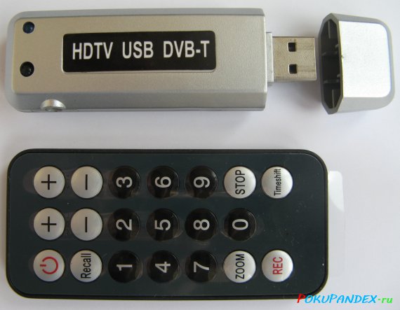 USB TV-тюнер DVB-T с пультом