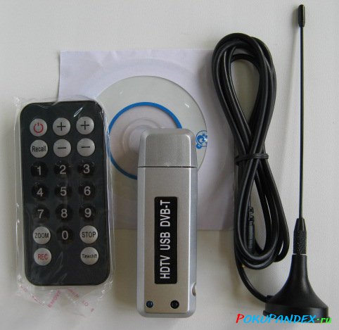 Digital TV HDTV DVB-T USB Stick Dongle Tuner Receiver