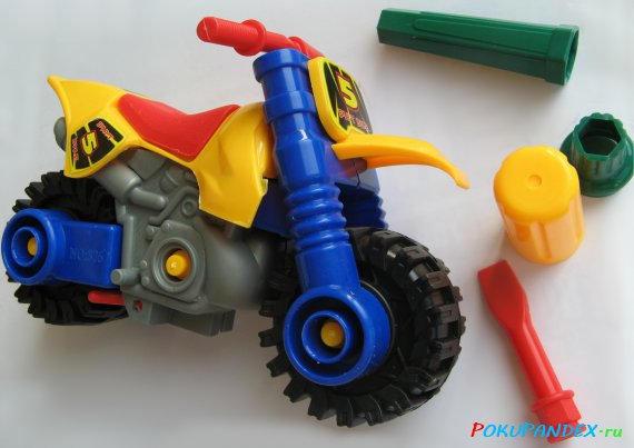Intellectual Development DIY Motorcycle Toy 876