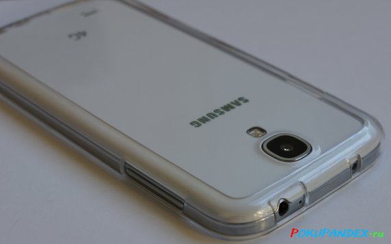 Пластиковый бампер для Samsung Galaxy S4 - вид сзади