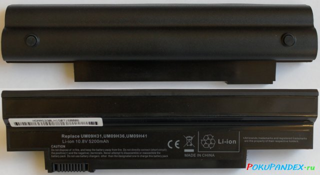 UM09H31 - аккумулятор для Acer - замена UM09H70