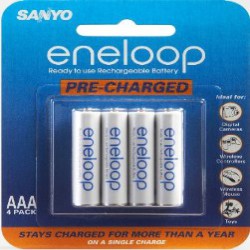 Аккумуляторы SANYO eneloop NiMH AAA 800 mAh LSD 4-pack