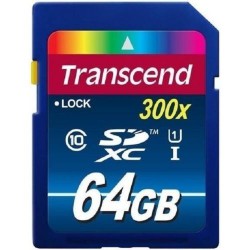 Тест карты памяти Transcend 64Gb SDXC UHS-I 300x