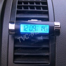 Часы с термометром в автомобиль