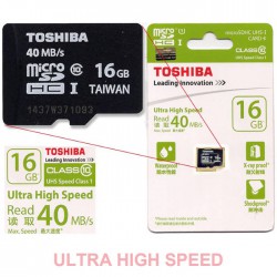 Карта памяти Toshiba 16GB microSDHC UHS-I