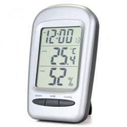 LCD Термометр, гигрометр, часы, будильник