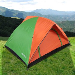Просторная двухслойная кемпинговая палатка TOMSHOO