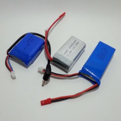Небольшое тестирование модельных 2S (7,4V) Li-Pol аккумуляторов