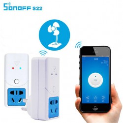 Управляемый по Wi-Fi smart-переключатель SONOFF S22 для мониторинга температуры и влажности