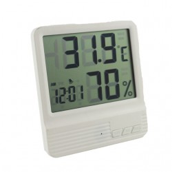 Термометр-гигрометр-часы-будильник