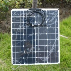 Обзор гибкой солнечной панели на 50вт или как я собирал солнечную "электростанцию"