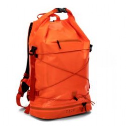 Обзор рюкзака шведского бренда IAMRUNBOX - модель Spin Bag Orange