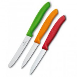 Обзор набора из 3 ножей VICTORINOX 6.7116.32 - идеальные кухонники для ленивых